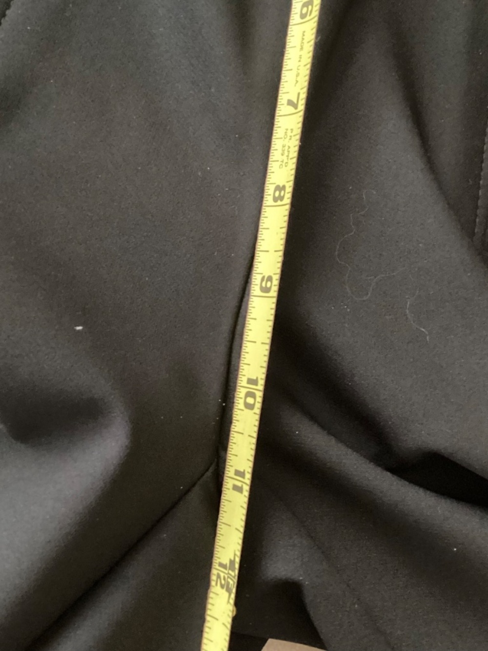 RACHEL ZOE BLACK PULL ON PANTS WITH VERTICAL ROWS OF GOLD BUTTONS SIZE 2 - Picture 5 of 12